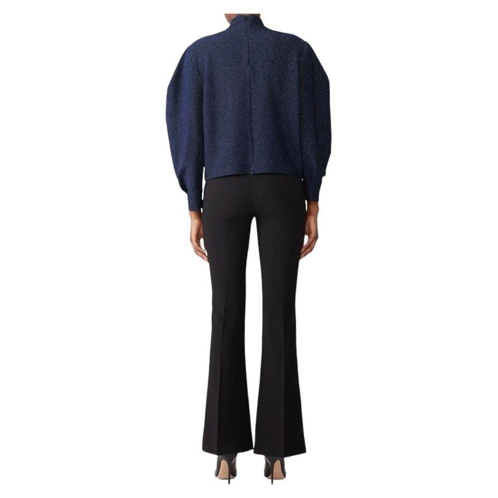 PatBO Lurex Super Sleeve Top - Picture 8 of 8